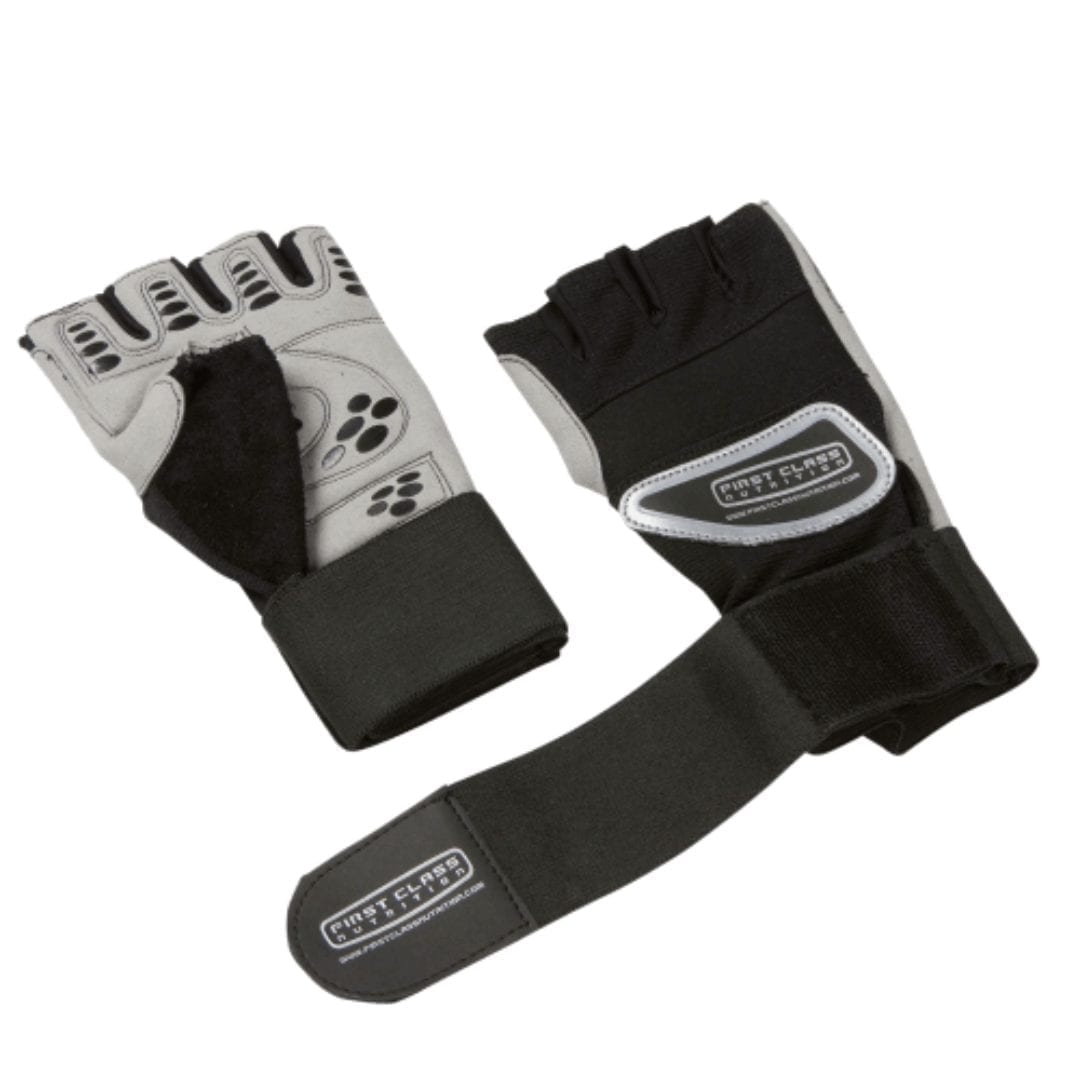 First Class Nutrition Lifting Gloves with Wrist Support